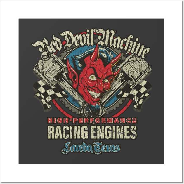 Red Devil Machine 1992 Wall Art by JCD666